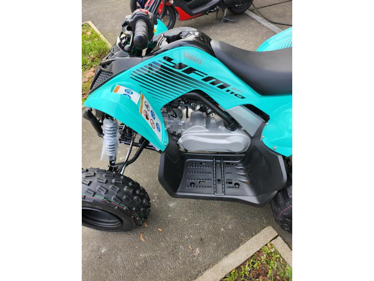 YAMAHA YFM 110 RAPTOR BLEU OU TURQUOISE